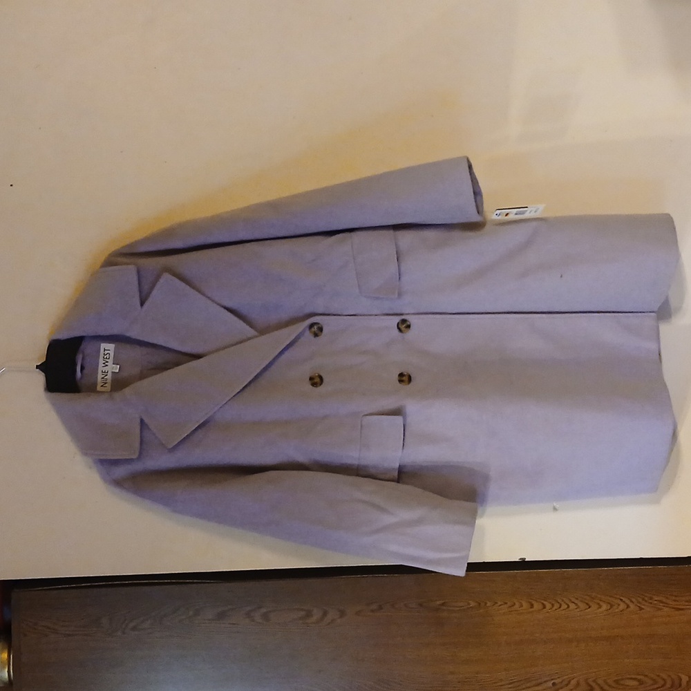 NINE WEST purple coat